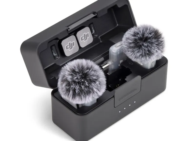 DJI Mikrofon Mic Mini 2 2 TX, 1 Mobile RX, Ladeschale