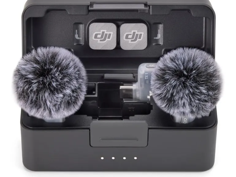 DJI Mikrofon Mic Mini 2 2 TX, 1 Mobile RX, Ladeschale