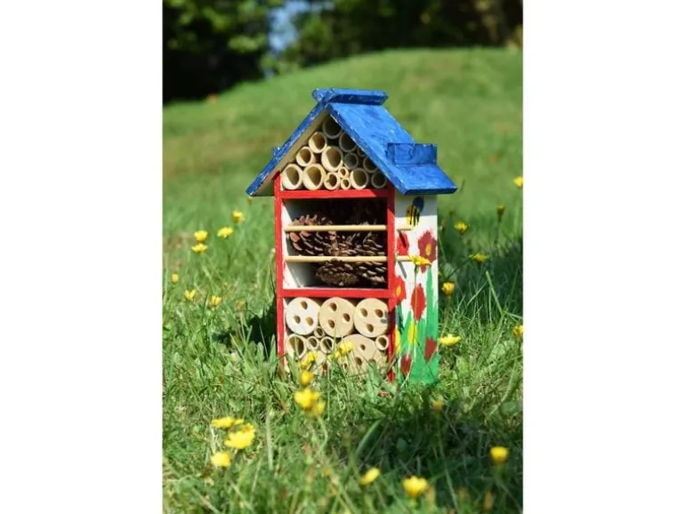 dobar Insektenhotel Bastelset, 16 x 9.5 x 28 cm