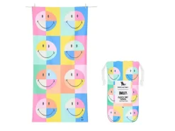 Dock & Bay Badetuch Smiley XL, Mehrfarbig