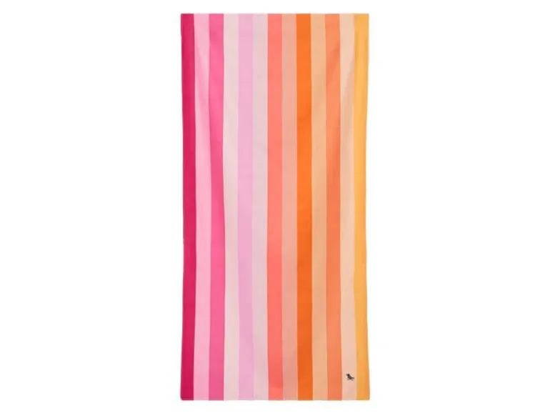 Dock & Bay Strandtuch Miami Sorbet 200 cm x 90 cm, Mehrfarbig