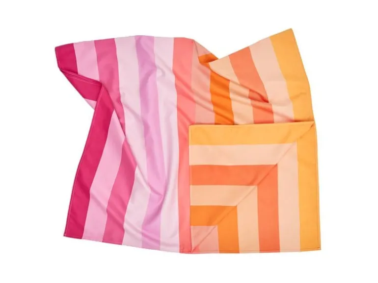 Dock & Bay Strandtuch Miami Sorbet 200 cm x 90 cm, Mehrfarbig