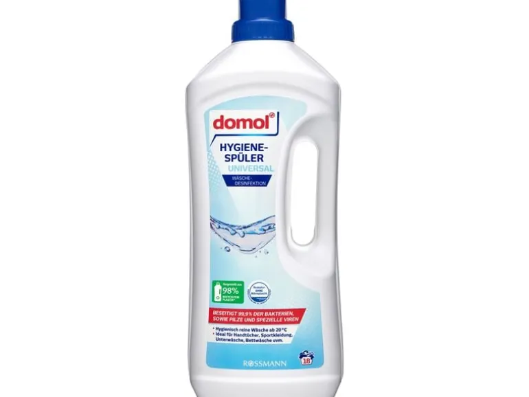 Domol Flüssigwaschmittel Hygiene-Spüler universal 2 x 1.5 l