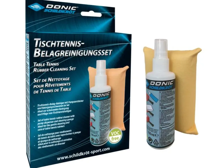 DONIC Schildkröt Tischtennis-Reinigungsset