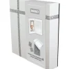 Dooky Handabdruck-Doppelrahmen und Erinnerungsbox Weiss