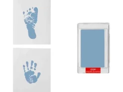 Dooky Hand- und Fussabdruck-Set Blau, 12 x 10 cm
