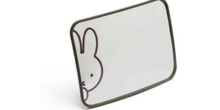 Dooky Miffy Rückspiegel klein 18.5 x 13.5 cm, Schwarz