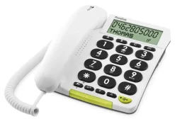 Doro Tischtelefon PhoneEasy 312cs Weiss