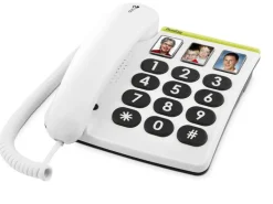 Doro Tischtelefon PhoneEasy 331ph Weiss