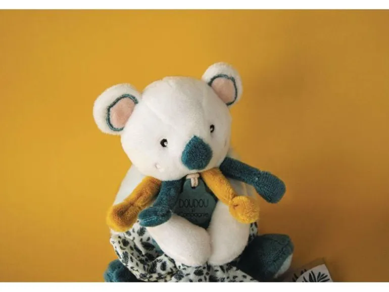 DouDou et compagnie Geschenkset Koala Schmusetuch 15cm