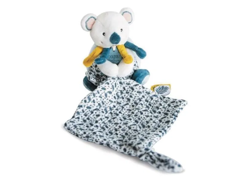DouDou et compagnie Geschenkset Koala Schmusetuch 15cm
