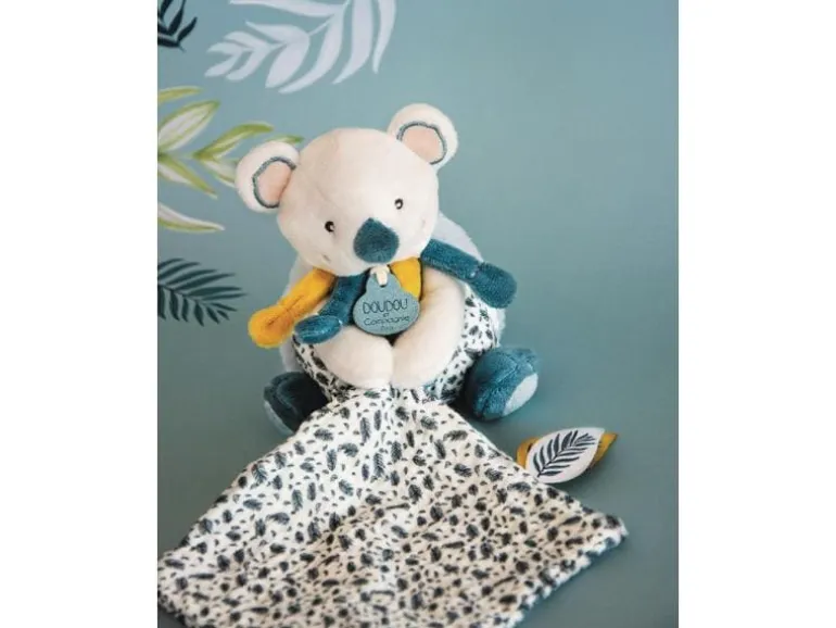DouDou et compagnie Geschenkset Koala Schmusetuch 15cm