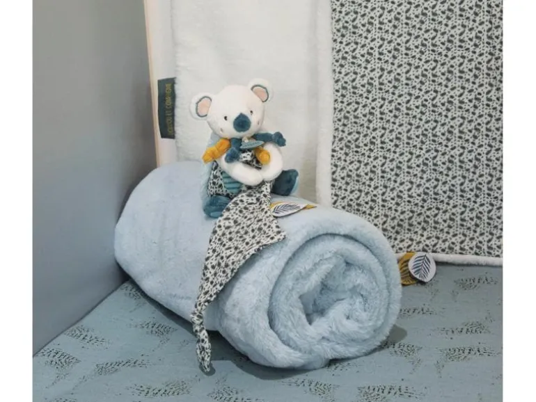 DouDou et compagnie Geschenkset Koala Schmusetuch 15cm