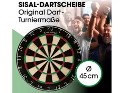 DoYourDart Dartboard mit Dart-Surround 45 cm