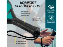 DoYourSports Padelschläger 46.5 cm Starter Set 4-tlg. Schwarz