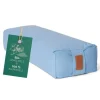 DoYourYoga Yoga-Bolster Paravati Bio-Dinkelspelz, Hellblau