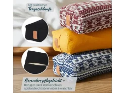 DoYourYoga Yoga-Bolster Paravati Schwarz
