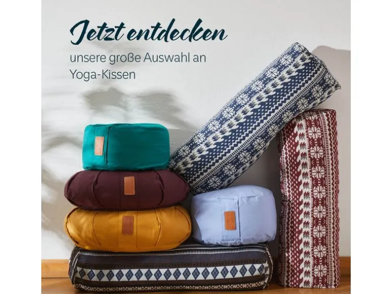 DoYourYoga Yoga-Kissen Vishnu Dinkelspelz, Grün