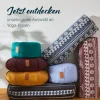 DoYourYoga Yoga-Kissen Vishnu Buchweizenschalen, Mehrfarbig