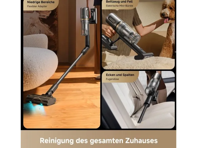 Dreame Akku-Hand- und Stielsauger R20 Slim Schwarz