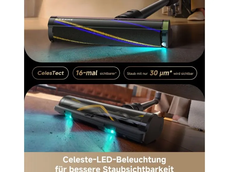 Dreame Akku-Hand- und Stielsauger R20 Slim Schwarz