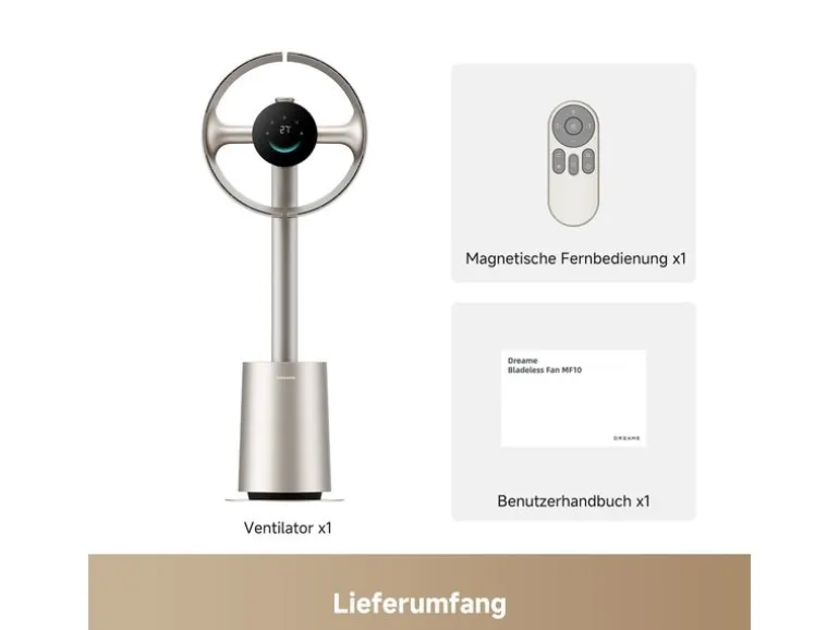 Dreame Standventilator MF10 Gold/Titanium