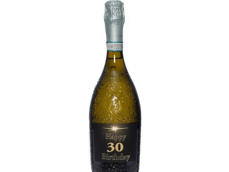 Dreams and Fantasy Geschenkidee Prosecco dark Happy Birthday 30 750 ml