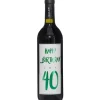 Dreams and Fantasy Geschenkidee Rotwein Happy Birthday 40 Grün, 750 ml