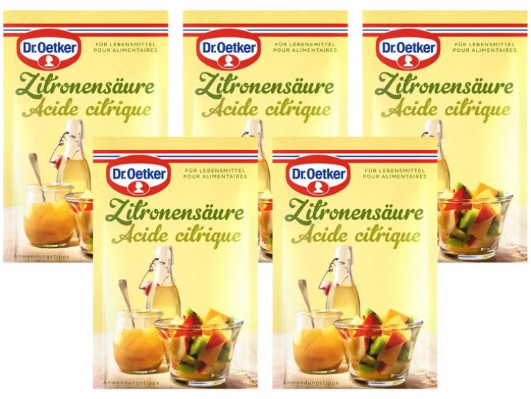 Dr.Oetker Zitronensäure 5er 25g