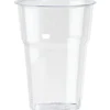 Duni Einwegbecher 250 ml, 50 Stück, Transparent