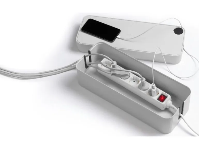 DURABLE Kabelbox Cavoline L, Grau