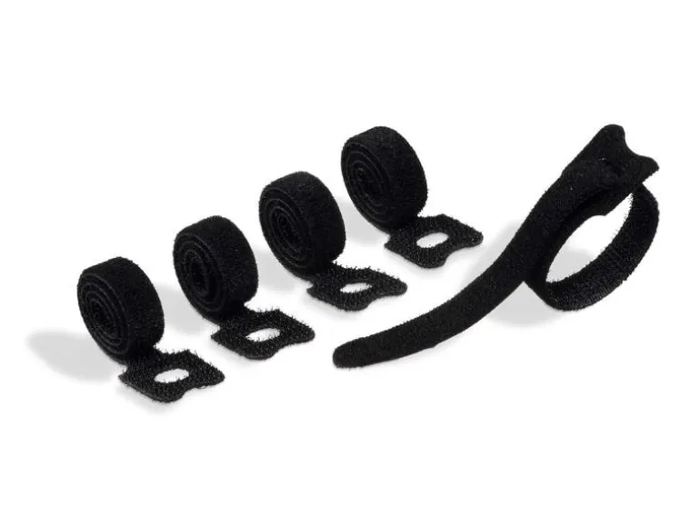 DURABLE Klett-Kabelbinder Cavoline Grip Tie, Schwarz