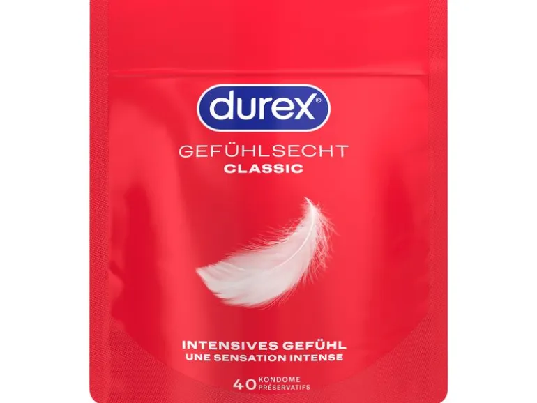 Durex Kondome Gefühlsecht Classic 40 Stück