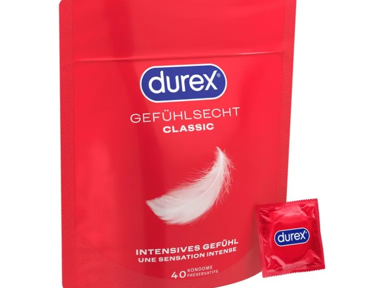 Durex Kondome Gefühlsecht Classic 40 Stück