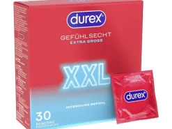 Durex Kondome Gefühlsecht XXL Vorteilspackung 30 Stück
