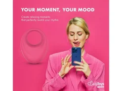 EasyConnect EasyConnect VibrationsPenisring Leo, appgesteuert Rosa