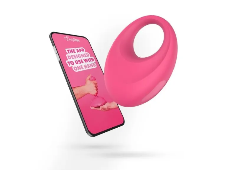 EasyConnect EasyConnect VibrationsPenisring Leo, appgesteuert Rosa