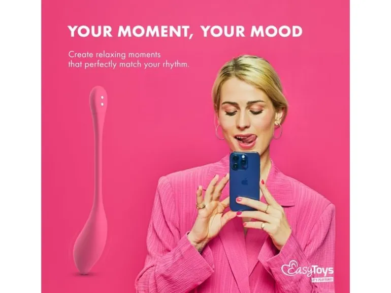 EasyConnect EasyConnect Vibrierendes Ei Aria, appgesteuert Rosa