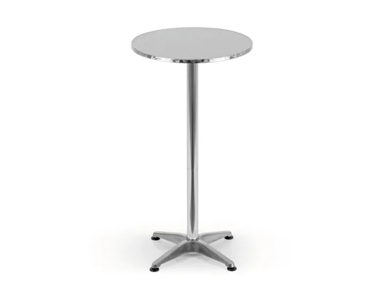 EASYmaxx Bartisch klappbar, 115 x 60 cm, Silber