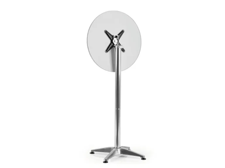 EASYmaxx Bartisch klappbar, 115 x 60 cm, Silber