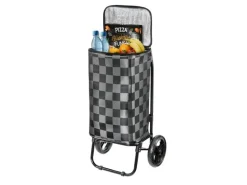 EASYmaxx Einkaufstrolley 52 l, Schwarz / Grau