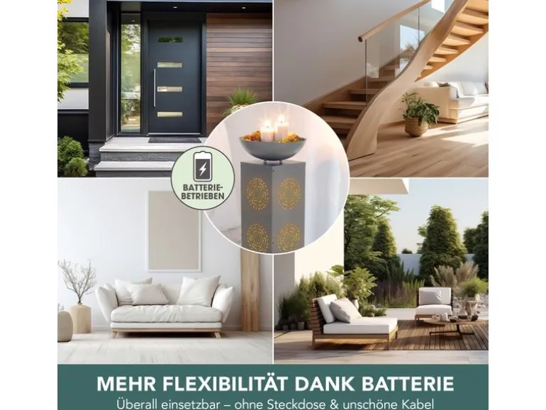 EASYmaxx LED-Dekosäule Mandala, Aufbauset