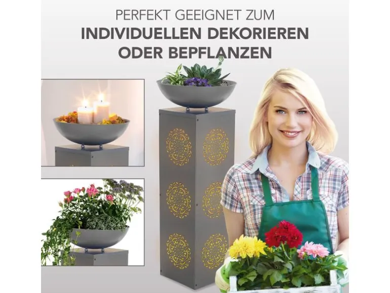 EASYmaxx LED-Dekosäule Mandala, Aufbauset