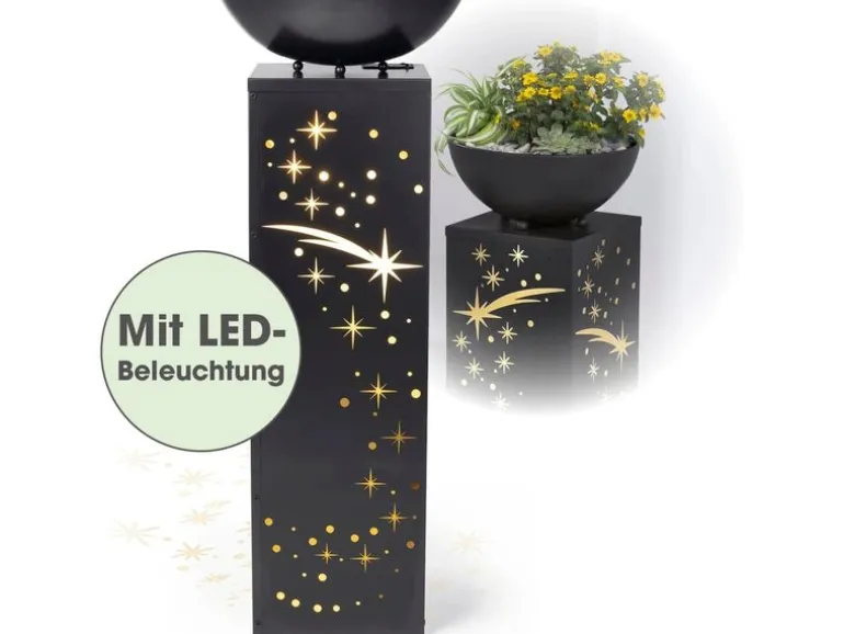 EASYmaxx LED-Dekosäule Sternschnuppe, Aufbauset