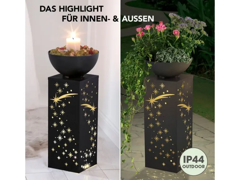 EASYmaxx LED-Dekosäule Sternschnuppe, Aufbauset