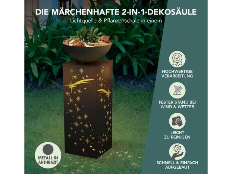 EASYmaxx LED-Dekosäule Sternschnuppe, Aufbauset