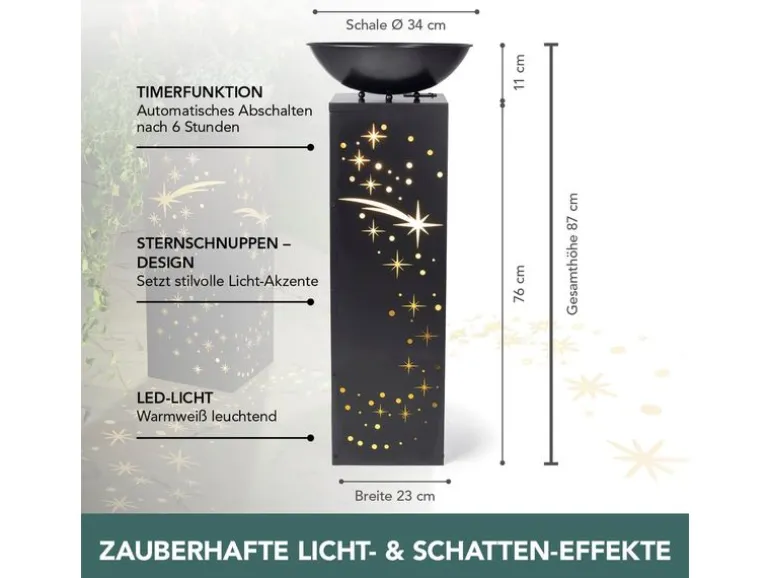 EASYmaxx LED-Dekosäule Sternschnuppe, Aufbauset