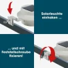 EASYmaxx Solar-Leuchte Dachrinne 3er-Set 1.2 V