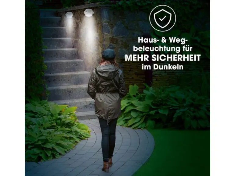 EASYmaxx Solar-Leuchte Dachrinne 3er-Set 1.2 V