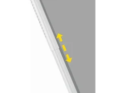 EASYmaxx Teleskop Insektenschutzgitter Weiss